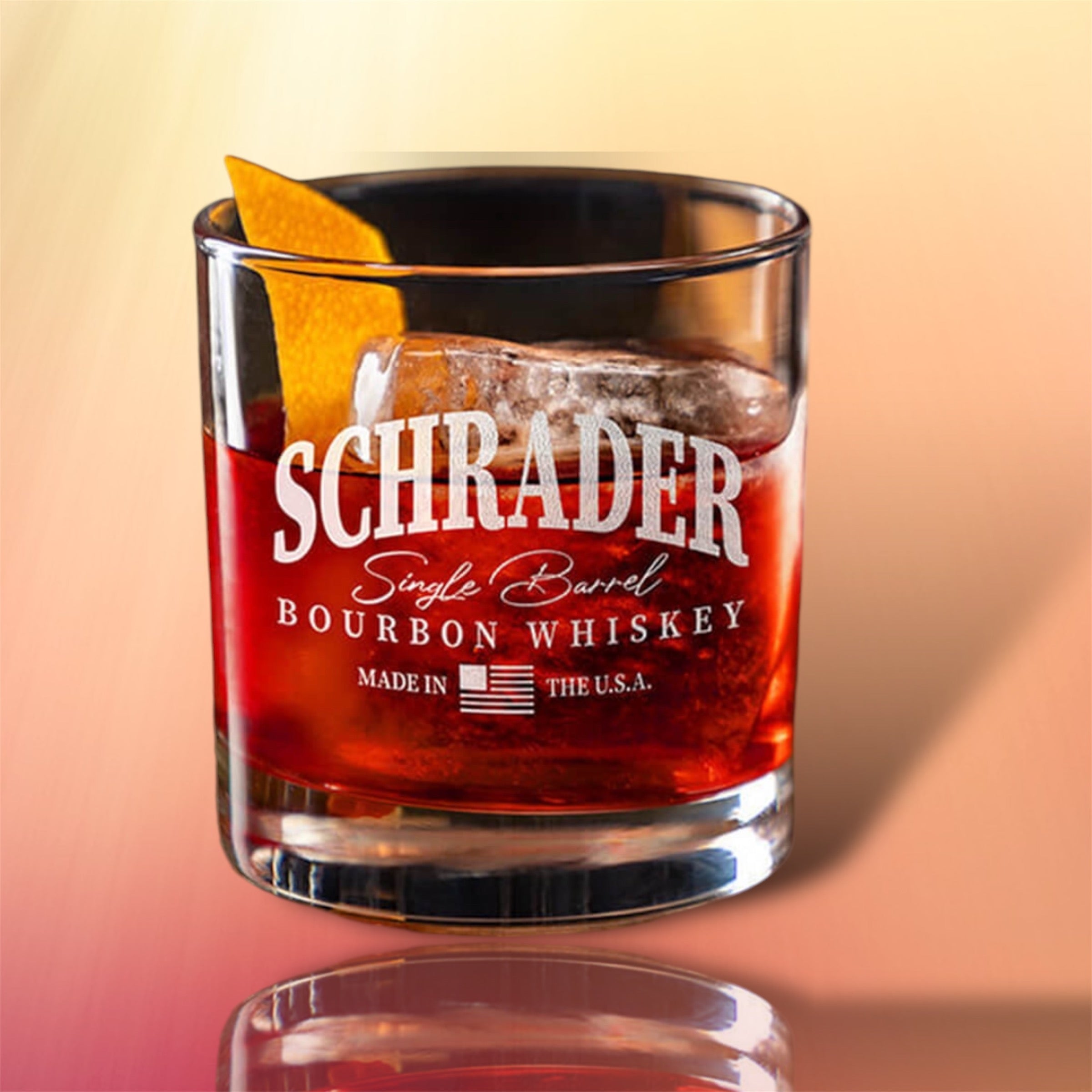 Laser engraved rock glasses