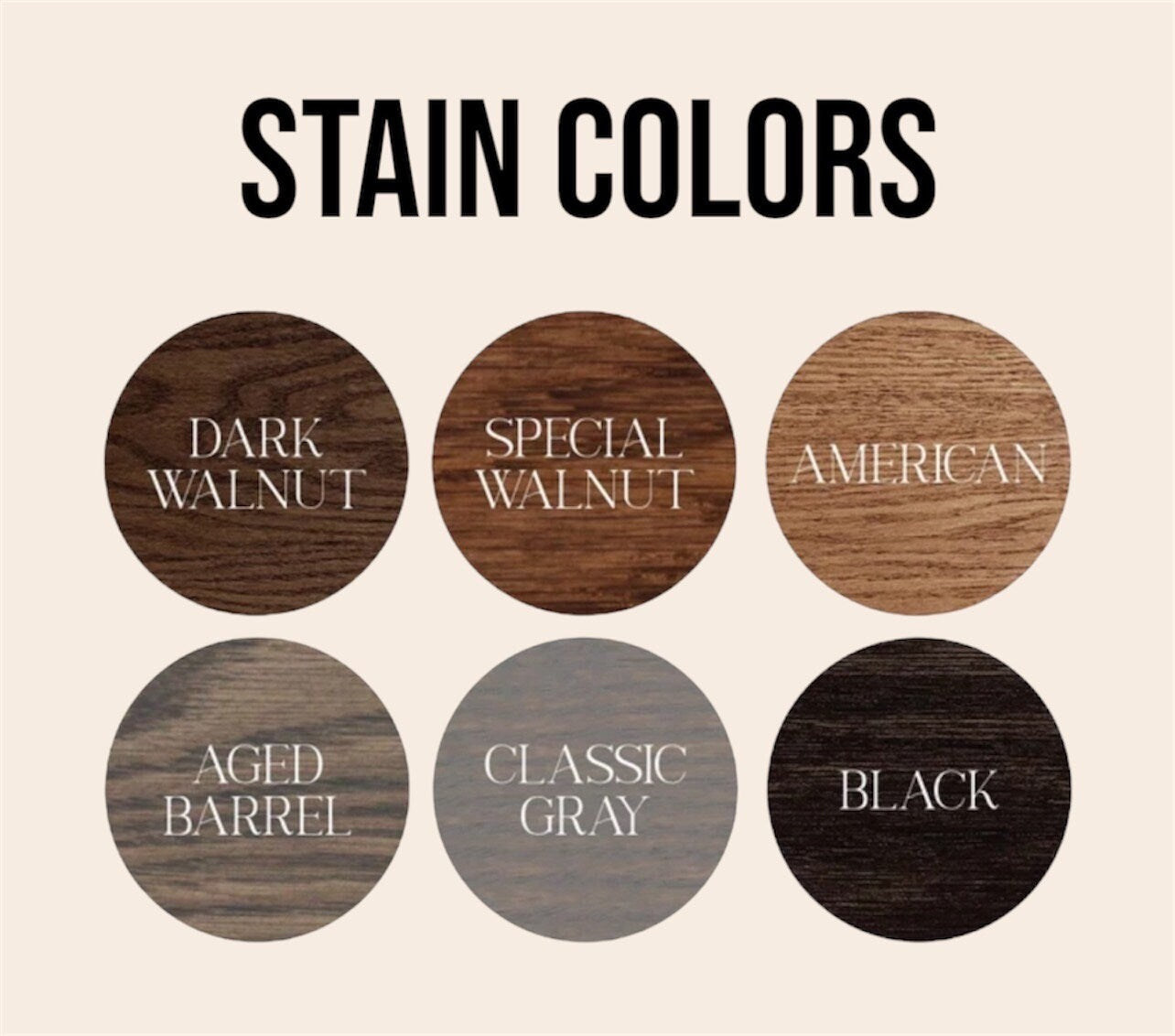wood stain options
