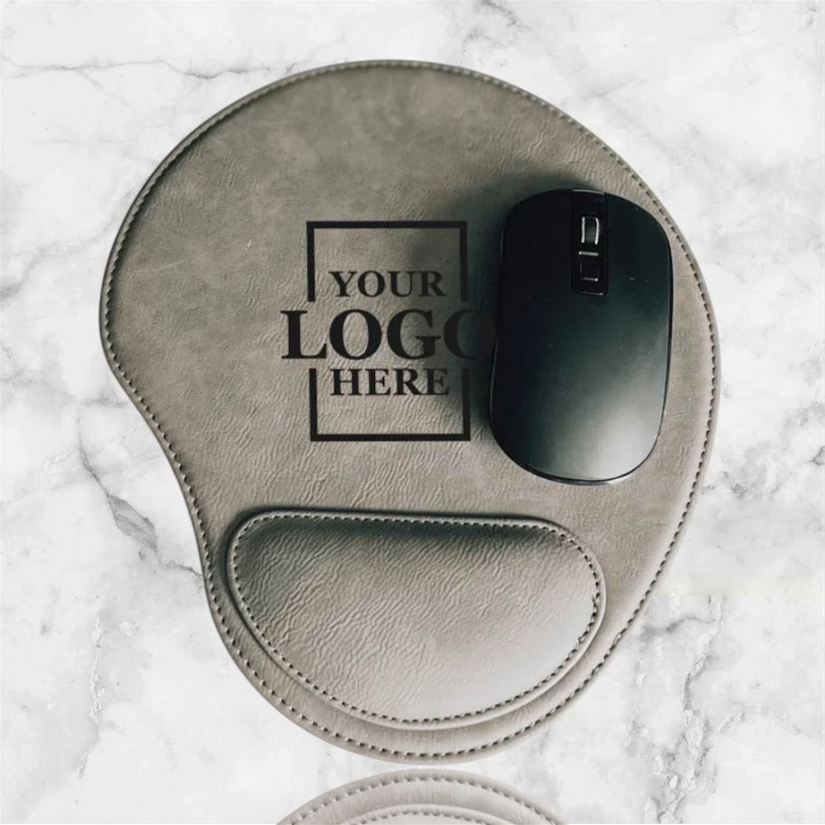 Branded Leatherette Mouse Pads