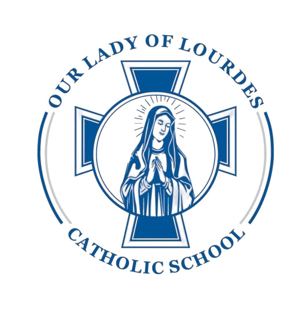 our lady of Lourdes logo